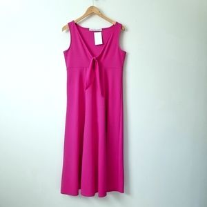 NWT Pink Sleeveless Empire Waist Dress